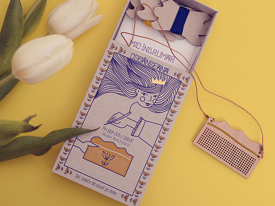 Cosanzeana folk illustration packaging