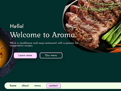 Aroma Home Page