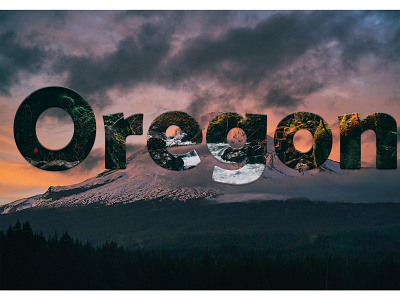 Oregon branding graphic design logo