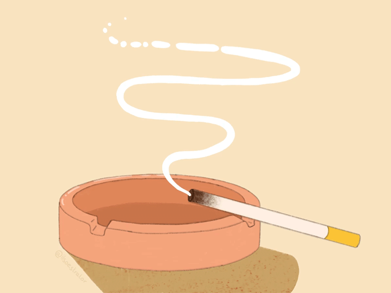 Smoke animation animation animator frame by frame fx animation procreate roughanimator smoke animation smoking