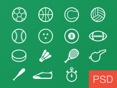 Sport glyph vector icons freebie basketball billiard bowling download football free glyph icons sport tennis volleyball