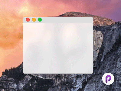 Realistic MacOS window prototype in Principle freebie animation desktop download free freebie mac macbook macos os principle prototype window