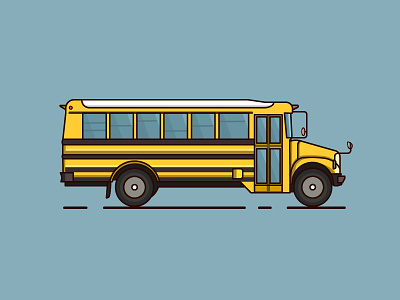 School Bus illustration school bus