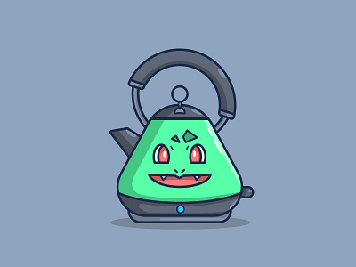 Bulbasaur Kettle bulbasaur illustration kettle pokemon