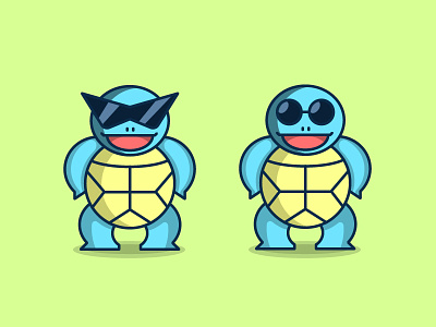 Squirtle illustration pokemon squirtle