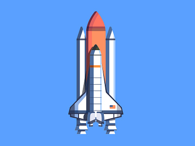 🚀 Space Shuttle 🚀 illustration rocket space shuttle