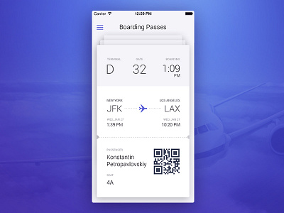 Boarding Passes boarding passes