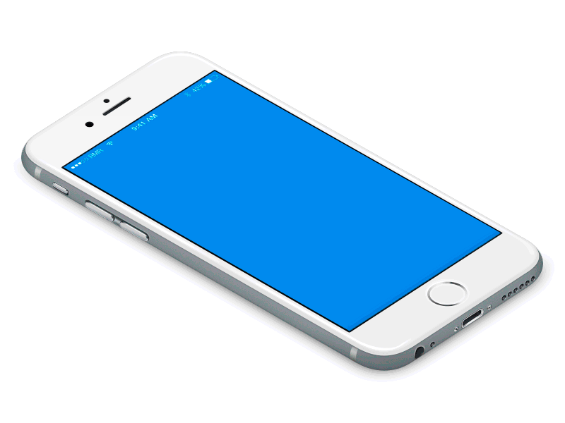Mixtapp app blue bubble concept ios iphone mobile music orange redmadrobot ui ux