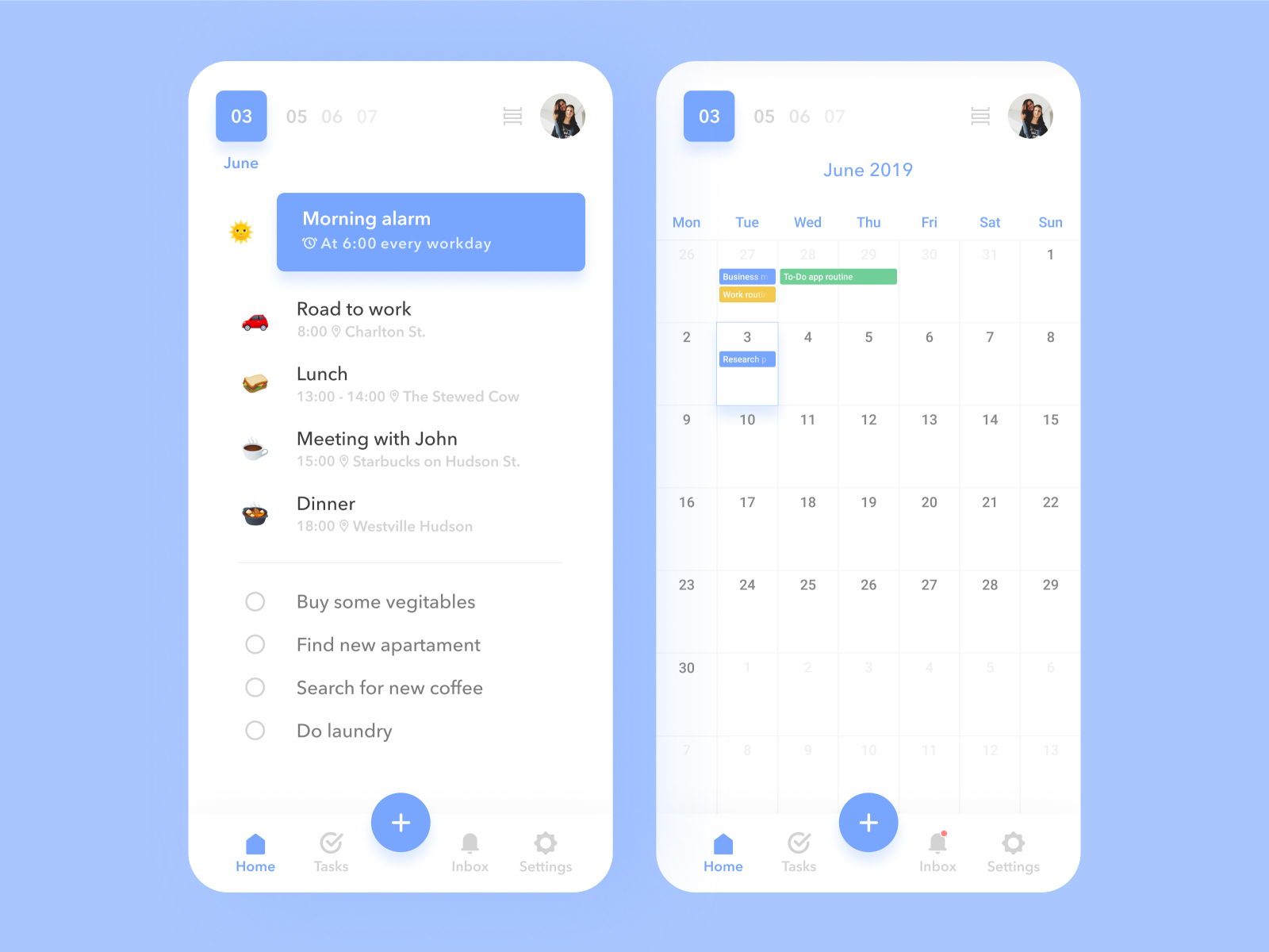 To-Do application (Calendar & Tasks Planner) by Volodymyr Kosianchuk on ...