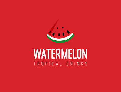 LOGO FOLIO - WATERMELON branding design graphic design illustration logo typography vector