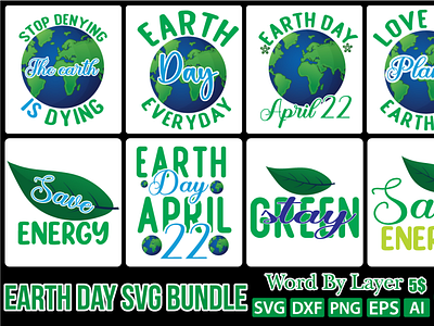 EARTH DAY SVG BUNDLE