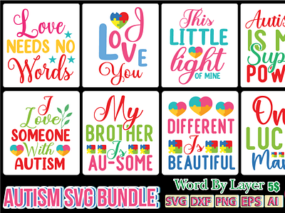 AUTISM SVG BUNDLE