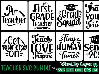 TEACHER SVG BUNDLE