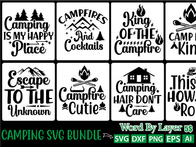 CAMPING SVG BUNDLE