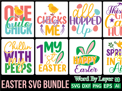 EASTER SVG BUNDLE