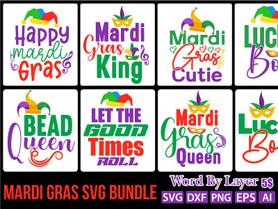Mardi Gras svg bundle ai design dxf eps graphic design illustration logo mardi gras svg bundle png svg