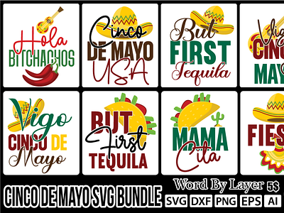 Cinco De Mayo Svg Bundle