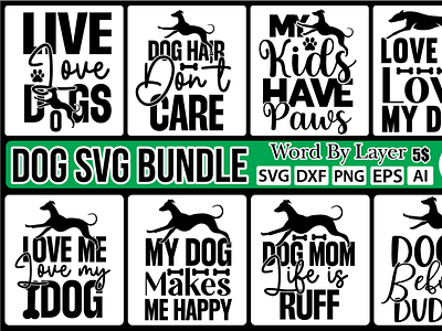 DOG SVG BUNDLE