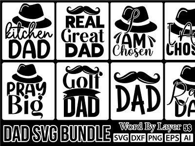 DAD SVG BUNDLE ai dad svg bundle design dxf eps graphic design illustration logo png svg