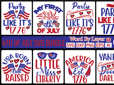 4th of July SVG Bundle