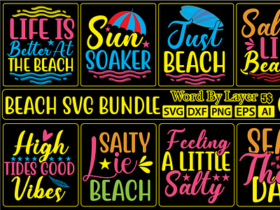 BEACH SVG BUNDLE