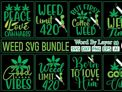 Weed SVG Bundle