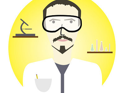 Ben the Chemist illustrator