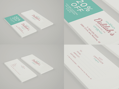 Logo Design business cards coupons logo