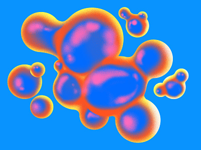 Bubble bubble design digital art dynamic gradient gradient color graphicdesign illustration liquid magenta oil pink psychedelia retro science fiction vector