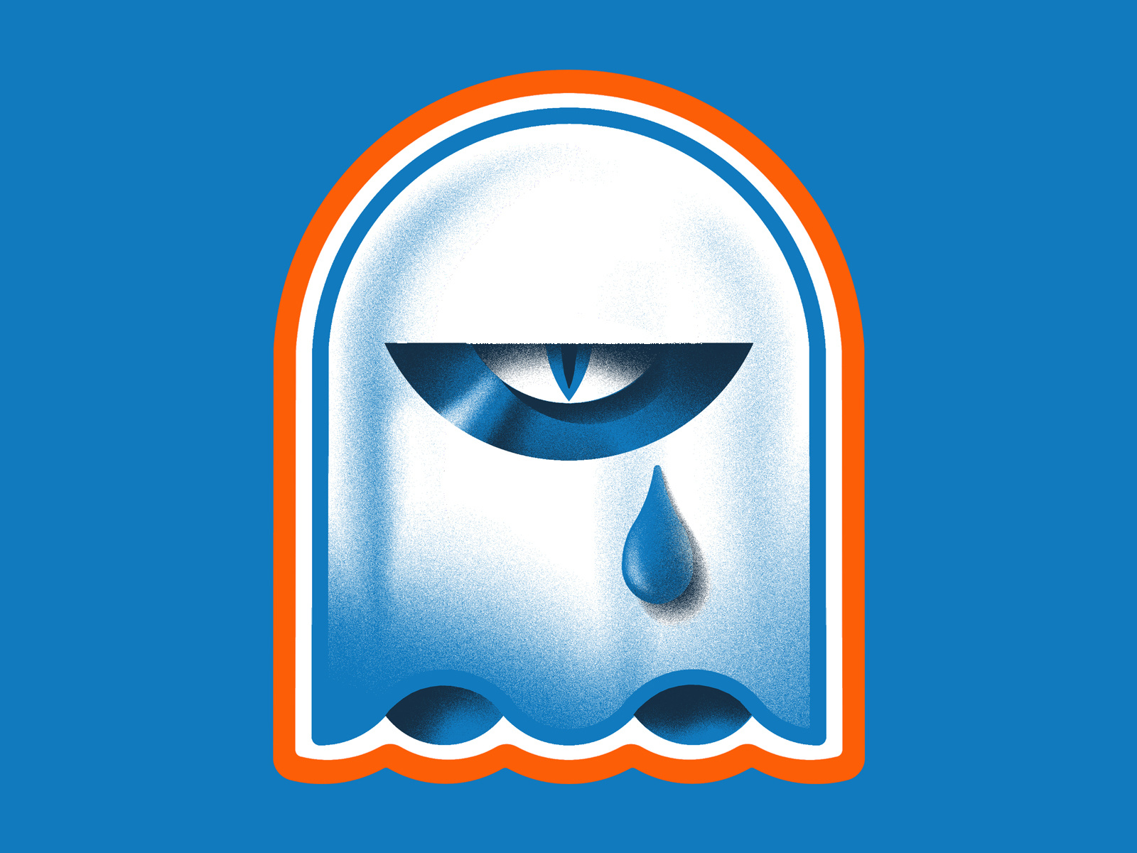 Blue Eyed Ghost Mark II by Andrei Nicolescu on Dribbble