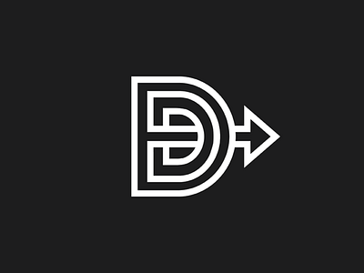 Divert Logo d divert letter