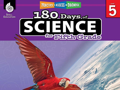 [EBOOK] 180 Days of Science: Grade 5 - Daily Science Workbook fo animation book branding design graphic design illustration logo motion graphics ui vector