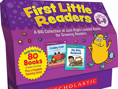 [DOWNLOAD] Scholastic First Little Readers, Set of 80, Level E-F