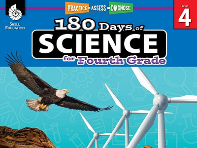 [EBOOK] 180 Days of Science: Grade 4 - Daily Science Workbook fo animation book branding design graphic design illustration logo motion graphics ui vector