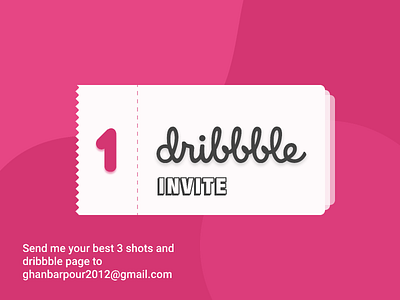 1 Dribbble Invite