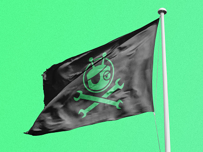 Flag Design for the VY Office! flag kitchener pirate pirates tech vidyard waterloo
