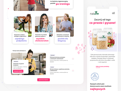 Healthy products website