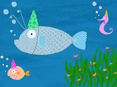 Fish Party illustration