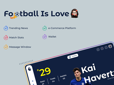 Football/Soccer Web UI/UX