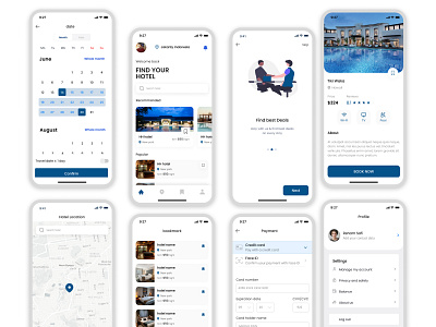 Booking mobile application adobe xd figma search sketching ui ux wire fram