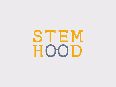 STEMHOOD affinitydesigner branding design education identity design logo stem tutor typography