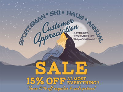 Customer Appreciation Sale