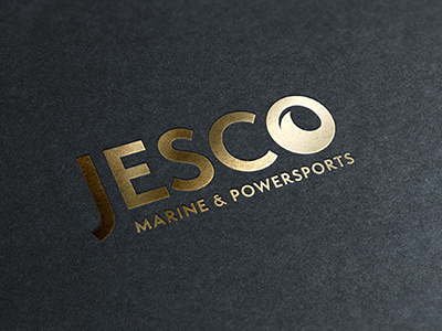 Jesco Logo Concept foil gold logo