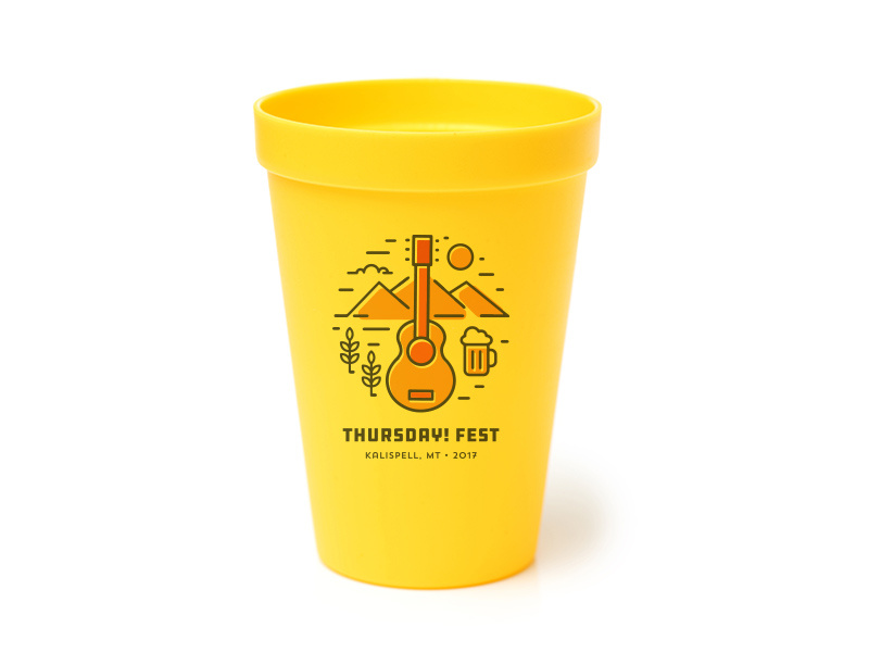 Beer Cup for Thursday! Fest beer logo cup