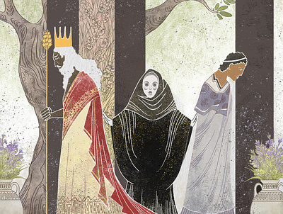 King, Son, and Chorus artdirection childrensbook coverart design editorial illustration illustrations