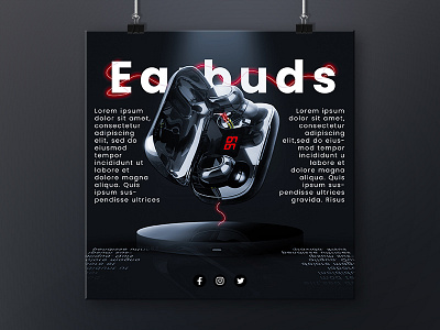 Earbuds poster