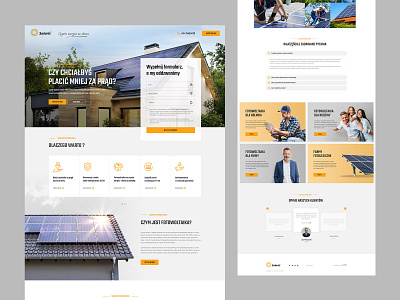 Photovoltaic landingpage design graphic design landingpage ui user experience user interface ux web design