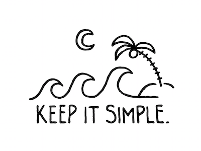 Keep it simple waves design doodle drawing graphic design illustration illustrator simple