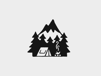 Camp Everywhere color design drawing graphic design illustration illustrator simple