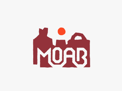 Moab color design drawing graphic design illustration illustrator simple type